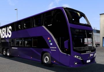 Busscar VisstaBuss DDверсия 1.0 для Euro Truck Simulator 2 (v1.49.x)