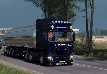 Scania R & Streamline Mega Mod by FreDверсия 6.0 для Euro Truck Simulator 2 (v1.49.x)