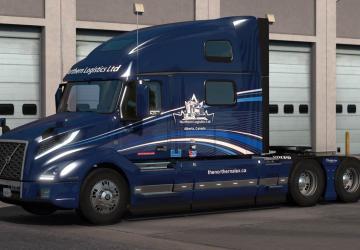Скин Northern Logistics для Volvo VNL 2019v1.0 для American Truck Simulator (v1.35.x)