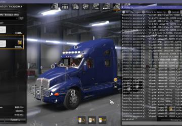 Kenworth T2000версия 1.1 для American Truck Simulator (v1.35.x, 1.36.x)