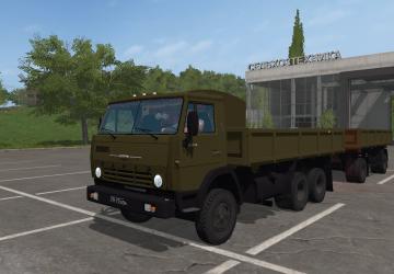 КамАЗ-55102версия 1.0 для Farming Simulator 2017 (v1.5.x)