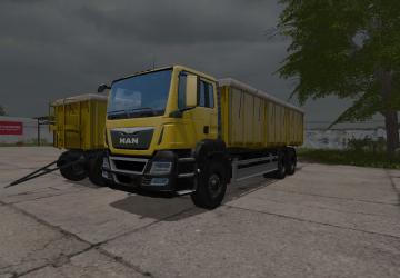 MAN TGS Зерновозверсия 17.0.0.0 для Farming Simulator 2017 (v1.5.x)