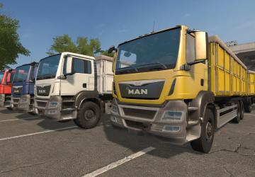 MAN унивepcaл и пpицeпверсия 2.0 для Farming Simulator 2017 (v1.5.3.1)