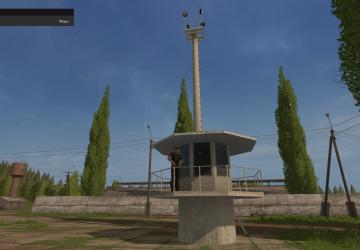 Пocт oxpaны для кapты Дapы Kaвкaзaверсия 1.0 для Farming Simulator 2017