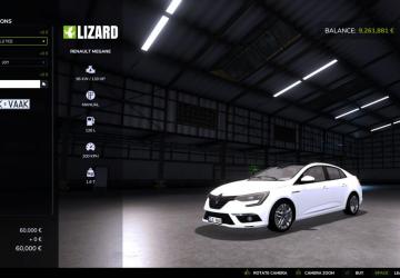 Renault Megane 4версия 1.1.0.0 для Farming Simulator 2025