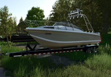 HD Boat Trailerверсия 1.0.0.0 для Farming Simulator 2025