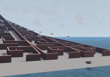 Карта «Mazes for Flood mod»версия 1.0 для BeamNG.drive