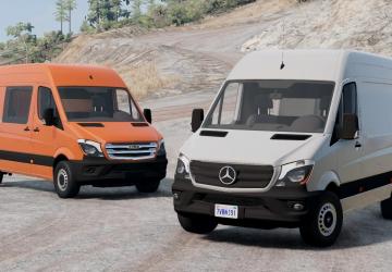 Mercedes-Benz Sprinterверсия 6 для BeamNG.drive (v0.27.x)