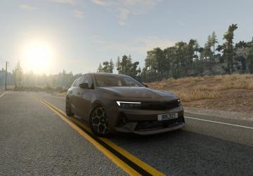 2023 Opel Astra Lверсия 1.0 для BeamNG.drive (v0.27.x)