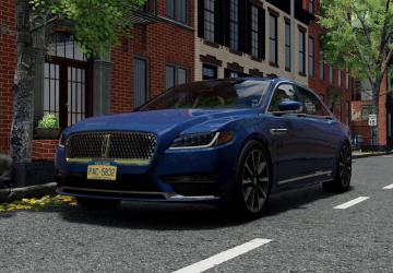 Lincoln Continental Xверсия 1.1 для BeamNG.drive
