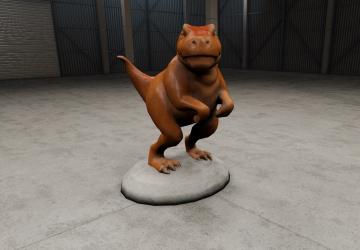 Rexy Statue Prop Modверсия 1.2 для BeamNG.drive
