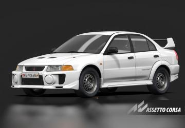 Mitsubishi Lancer Evolution V RSверсия 0.94 для Assetto Corsa
