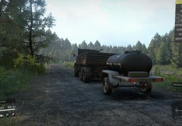Топливный прицеп Scoutверсия 0.9.1 для SnowRunner
