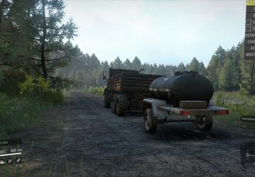Scout fuel trailer for trucksверсия 0.9.1 для SnowRunner (v5.2)