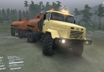 Краз-63221версия 1.0 для SpinTires (v03.03.16)