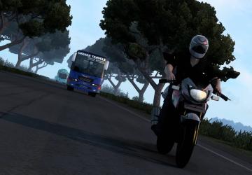 Bajaj Pulsar 150 DTSiверсия 1.0 для Euro Truck Simulator 2 (v1.49.x)
