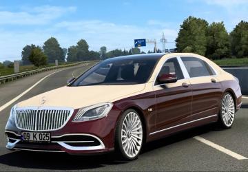 Mercedes Maybach S650версия 1.6 для Euro Truck Simulator 2 (v1.49.x)