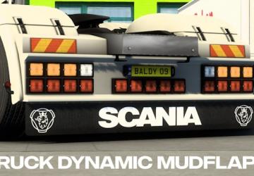 Truck Dynamic Mudflapsверсия 26.11.2023 для Euro Truck Simulator 2 (v1.49.x)