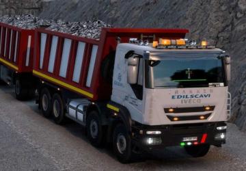 Iveco Trakker Pack & Trailersверсия 1.0 для Euro Truck Simulator 2 (v1.49.x)