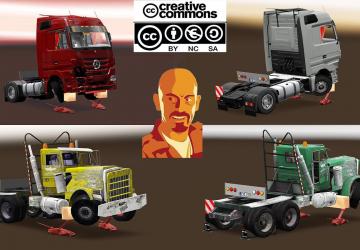 Пак грузов для Mercedes MPIV Crane Truckv1.6 для Euro Truck Simulator 2 (v1.49.x)