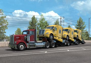 SCS Truck Transporterверсия 1.0 для American Truck Simulator (v1.35.x)