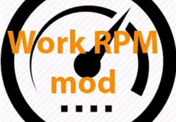 Work RPMверсия 1.3 для Farming Simulator 2017 (v1.5.x)
