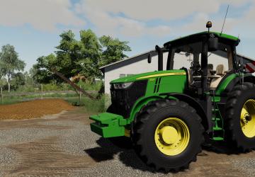 John Deere 7R Series 2011версия 1.0.0.0 для Farming Simulator 2019 (v1.7.x)