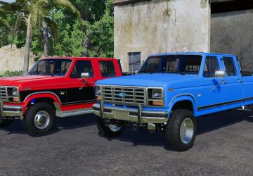 RM 1986 Ford F-350версия 1.0 для Farming Simulator 2019 (v1.7.1.0)