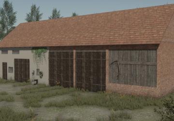Barn-Cowshed in the post-German styleверсия 1.0.0.0 для Farming Simulator 2022