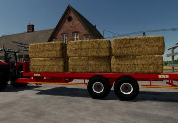 Smyth 28ft Bale Trailerверсия 1.0.0.0 для Farming Simulator 2022