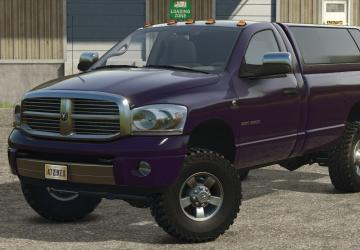 2006 Dodge Ram 2500 Single Cabверсия 1.0.0.1 для Farming Simulator 2025