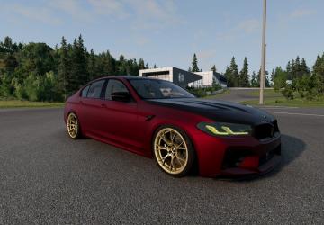 BMW M5 F90версия 1.1 для BeamNG.drive (v0.27.x)