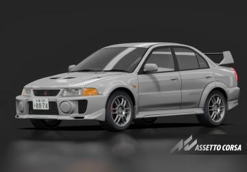 Mitsubishi Lancer Evolution V GSRверсия 0.94 для Assetto Corsa