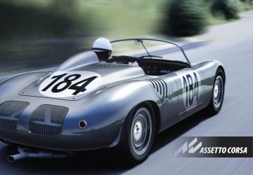 Porsche Spyder 718 RS60 #184 Skin for Kunos ks_porsche_718_spyder_rsv0.9 для Assetto Corsa