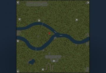 Карта «Посёлок»версия 0.1 для Spintires: MudRunner (v07.08.19)