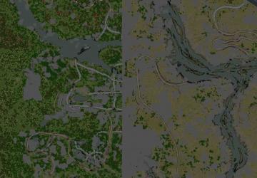 Карта «Китайская деревня и каньон»версия 1 для Spintires: MudRunner (v07.08.19)