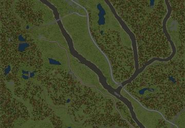Карта «Ветви реки»версия 1 для Spintires: MudRunner (v07.08.19)