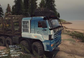 Текстуры для КамАЗ-65228 8x8версия 1.2 для SpinTires (v03.03.16)