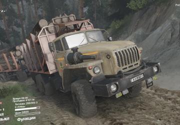 Урал-4320-1920-40 Vlanoверсия 29.03.18 для SpinTires (v03.03.16)