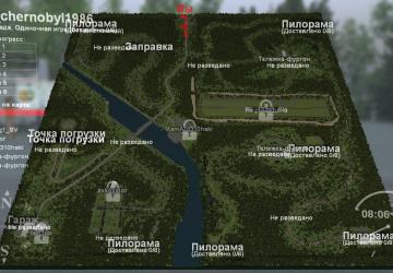 Карта «Чернобыль 1986»версия 1.0 для SpinTires (v03.03.16)