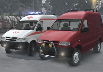 УАЗ-27722версия 2.0 для SpinTires (v03.03.16)