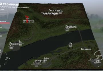 Карта «Лесной терминал»версия 1 для SpinTires (v03.03.16)