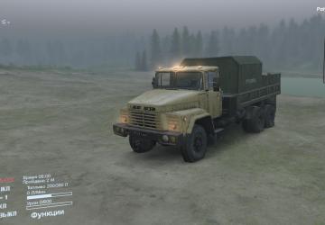 Текстура для КрАЗ-260версия 25.03.18 для SpinTires (v03.03.16)