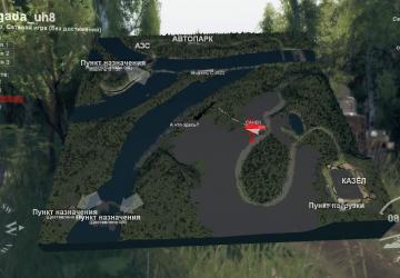Карта «Бригада УХ 8»версия 1.0 для SpinTires (v03.03.16)