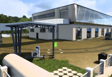Gepard Garage D-Deckверсия 1.3.1 для Euro Truck Simulator 2 (v1.49.x)