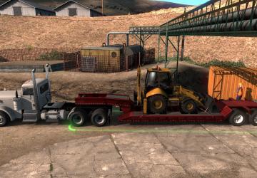 Low Boy Semi-Trailer in Ownershipверсия 1.0 для American Truck Simulator (v1.35.x)