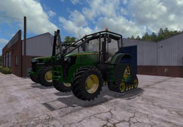 John Deere 7R Series 2014версия 1.0.0.1 для Farming Simulator 2017 (v1.5.x)