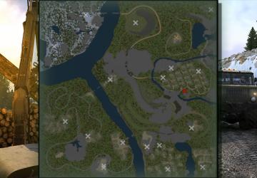 Карта «Лесной район 5: Полная 3.14зда»версия 3.50 для Spintires: MudRunner (v10.06.19)