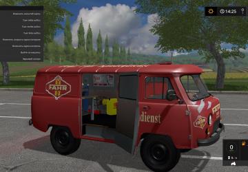 УАЗ Service Deutz Fahrверсия 1.0.0.6 для Farming Simulator 2017 (v1.5.3.1)