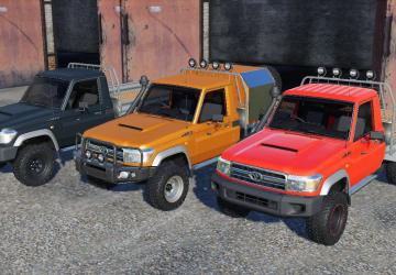 Toyota Landcruiser J70 GXL 4.5Lверсия 3.0 для Farming Simulator 2019 (v1.7.1.0)